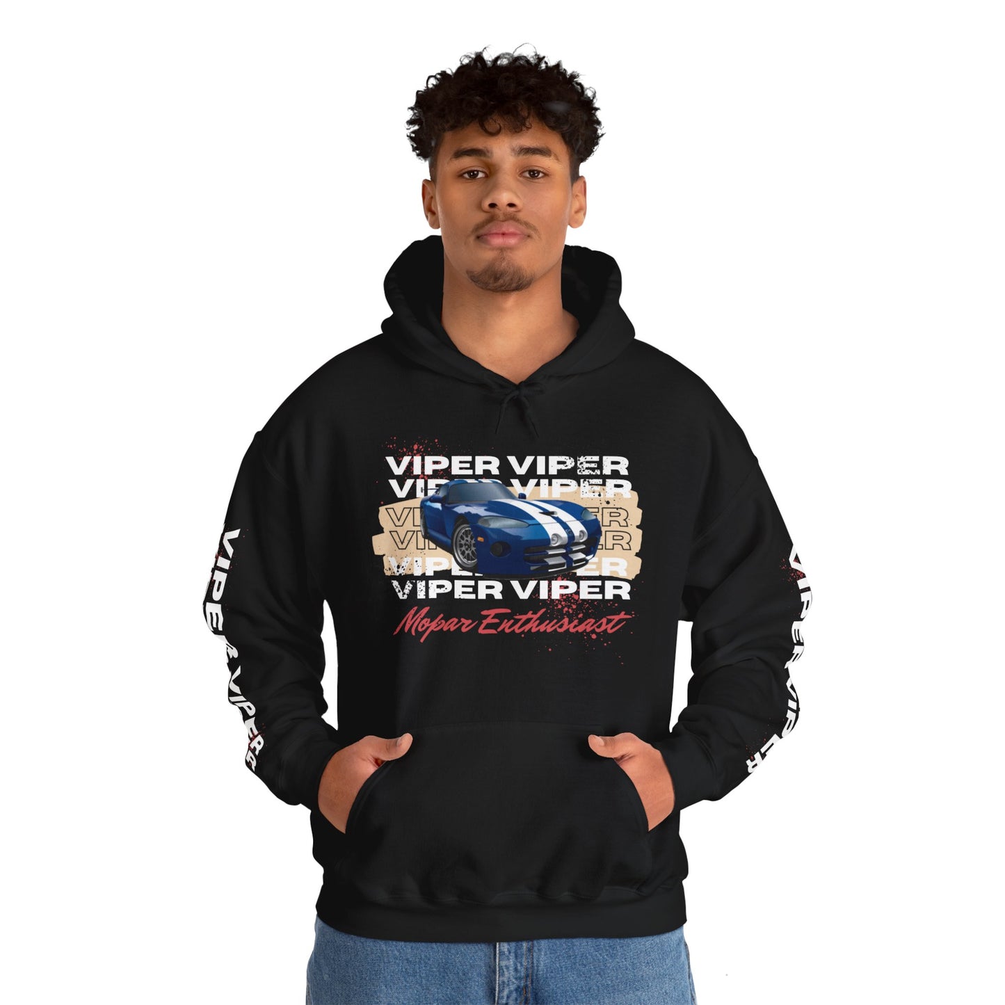 Dodge Viper, Mopar Enthusiast Hoodie by TGWC